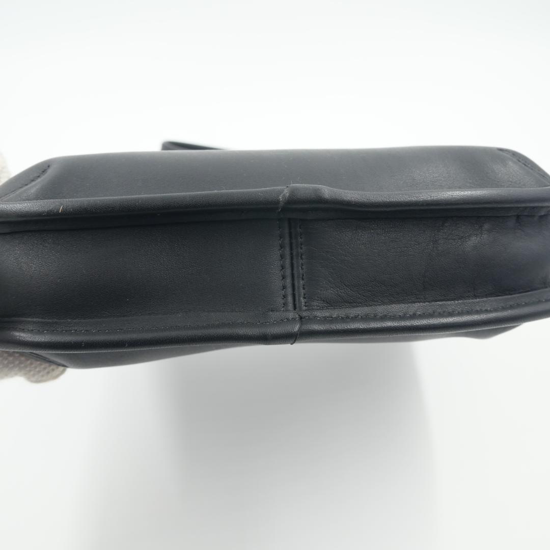 Coach　オールドコーチ　グラブタンレザー　ショルダーバッグ　ブラック