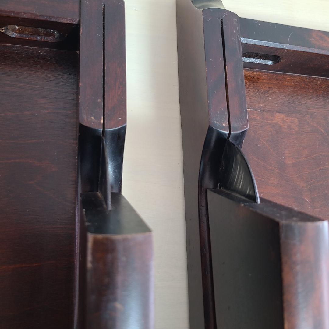 北海道民芸家具　座椅子　2脚セット　高級家具 ①