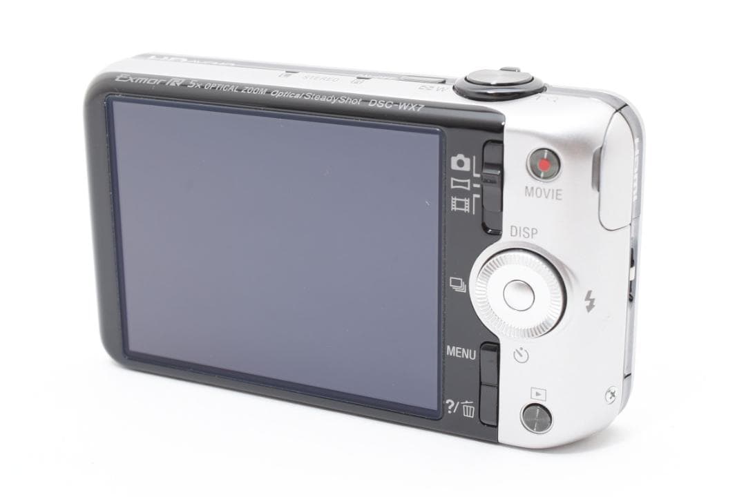 【極美品】SONY Cyber-shot DSC-WX7 シルバー　新品級！