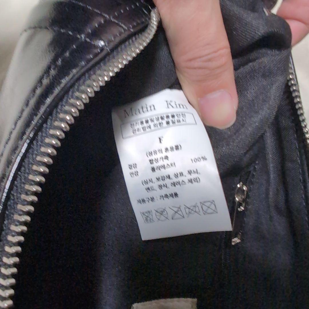 【大人気】Matin Kim ワンショルダーバッグ　黒