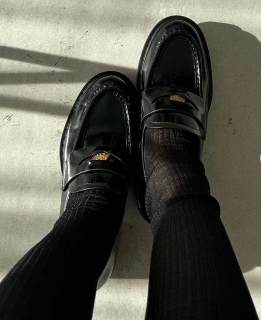 snidel♡ ヒール ローファー M size 美品