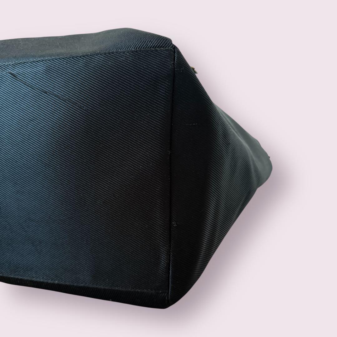 パーリーゲイツ　カートバッグ　トートバッグ　大型　紺　ネイビー　バック　特大　黒