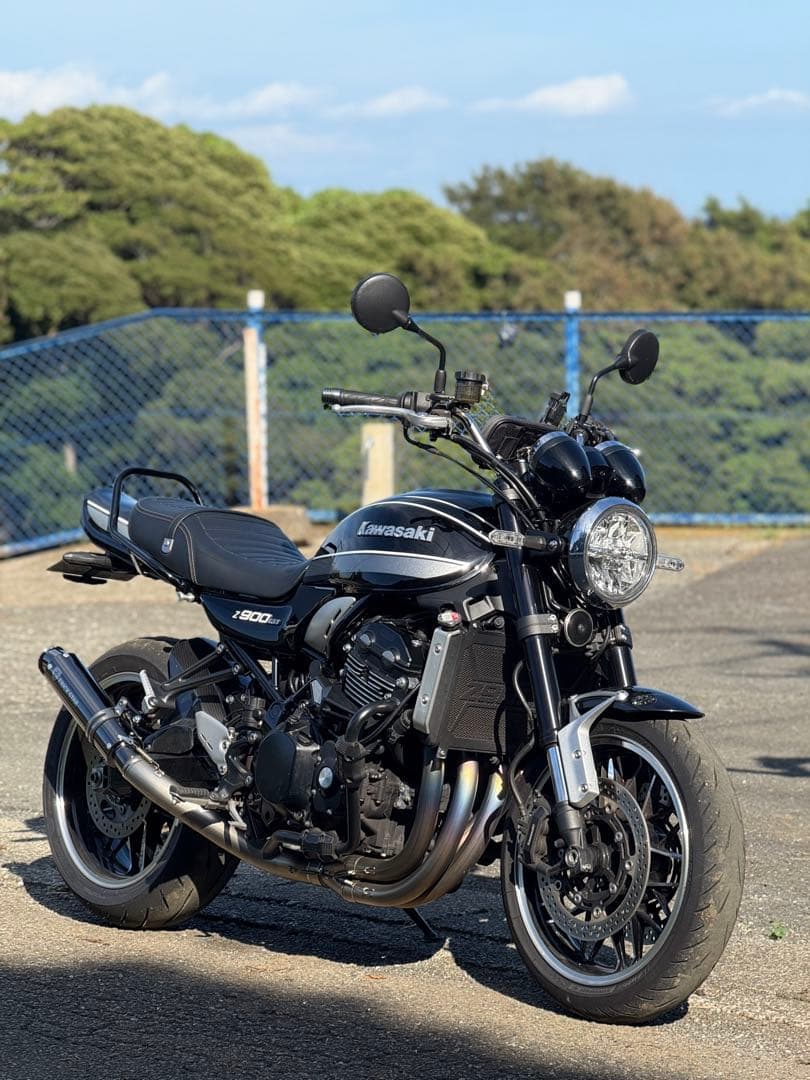 Z900RS用　K-FACTORY ケイファクトリー　CLRフルチタンエキパイ