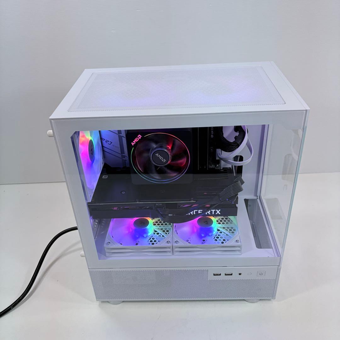 自作ゲーミングPC Ryzen7 3700X RTX3070 新品ケース使用