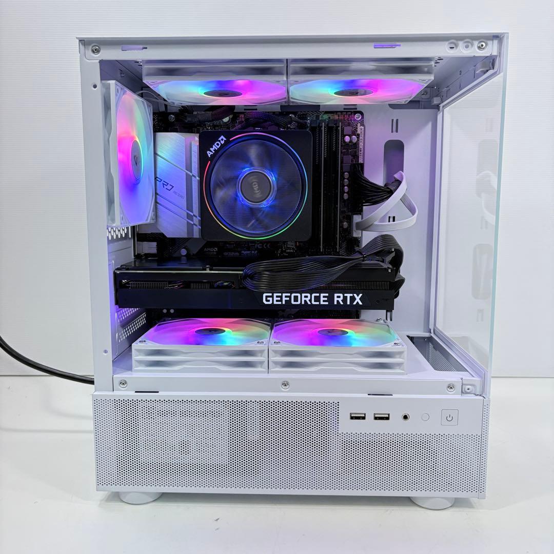 自作ゲーミングPC Ryzen7 3700X RTX3070 新品ケース使用