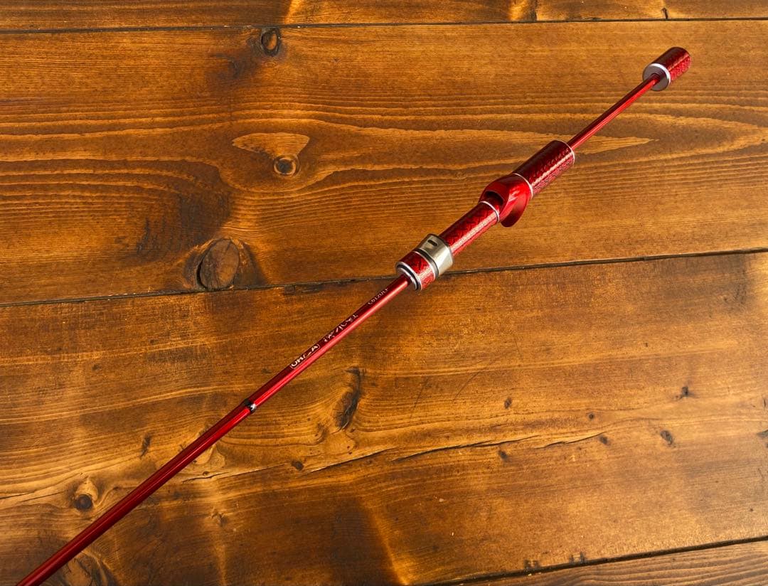 超軽量　カーボンロッド　アジングロッド　C612UL 6ft ベイトロッド