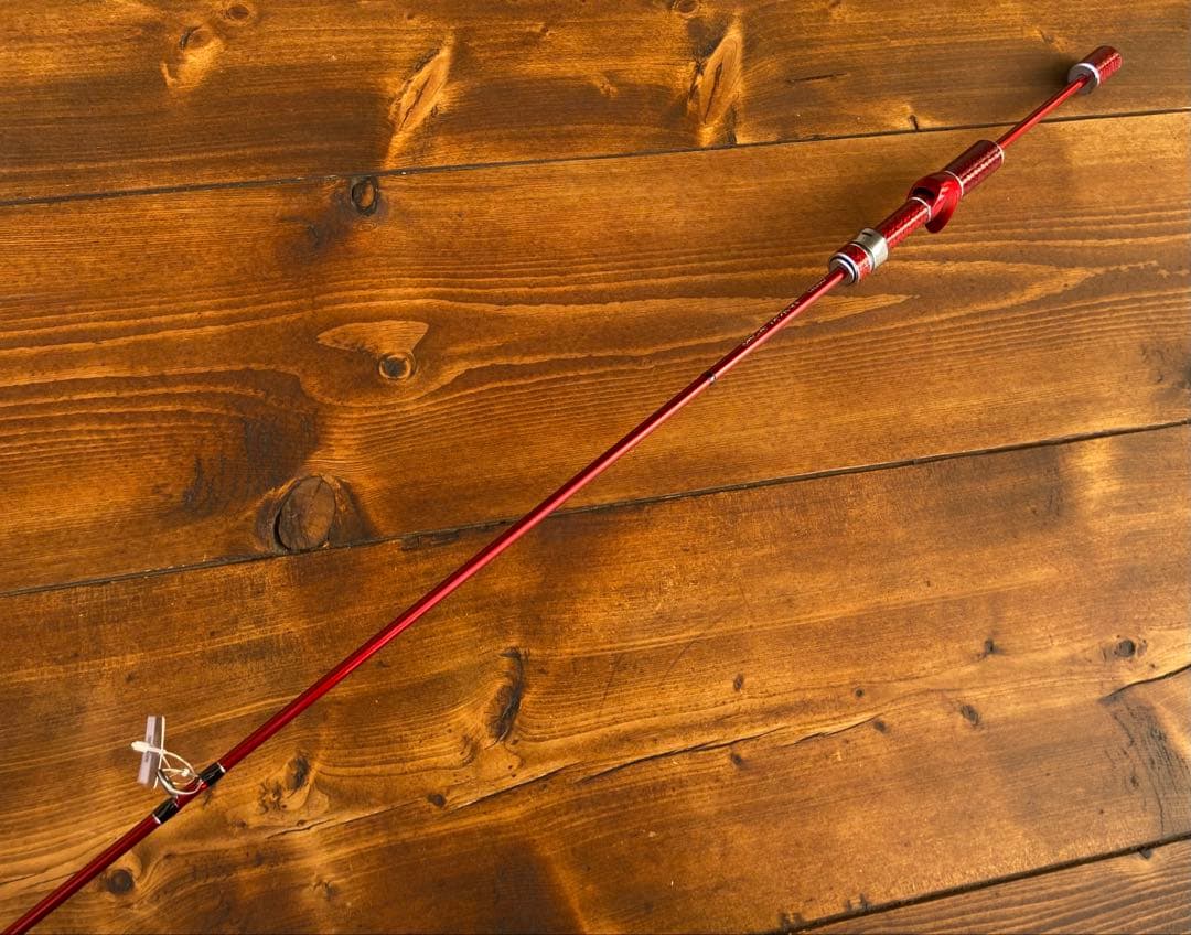 超軽量　カーボンロッド　アジングロッド　C612UL 6ft ベイトロッド