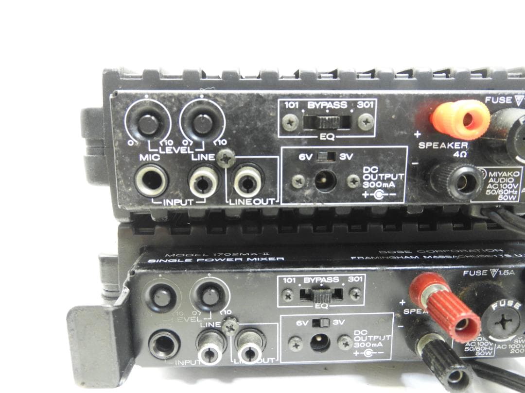 BOSE MODEL1702MX-II モノラルパワーアンプ 2台セット