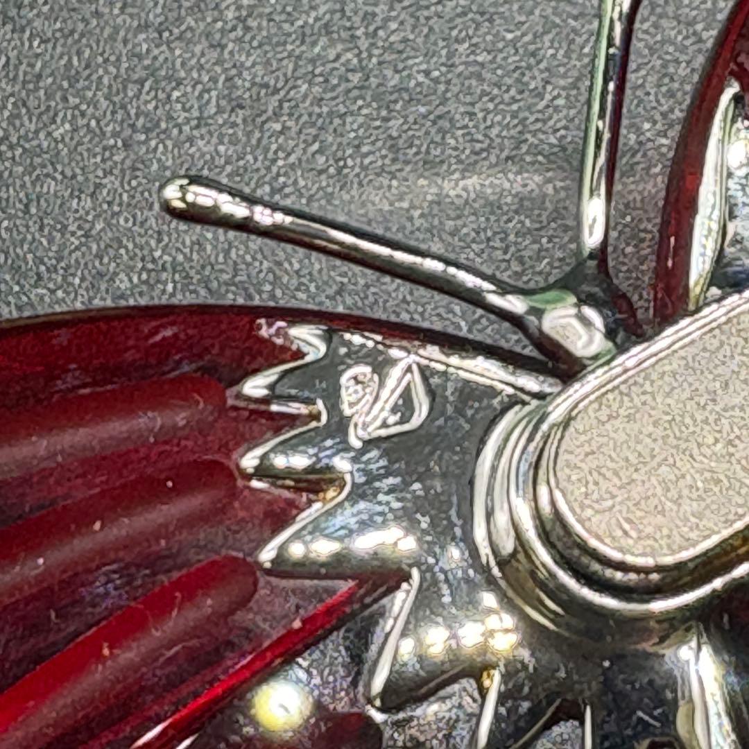 箱付き　スワロフスキー 置物 インテリア バタフライ アデナ 　no.175