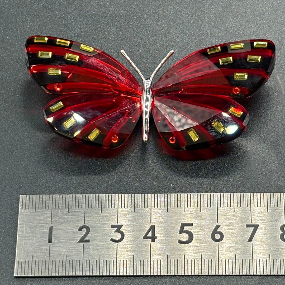 箱付き　スワロフスキー 置物 インテリア バタフライ アデナ 　no.175