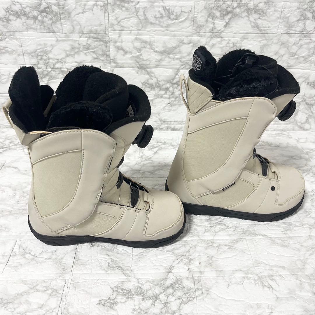 RIDE ライド SAGE スノーボードブーツBOA 23㎝ ベージュ×ブラック