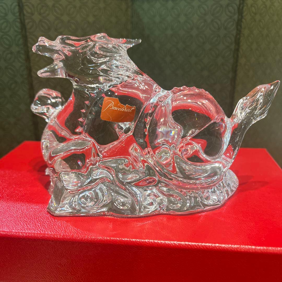 Baccarat 置物　干支　辰