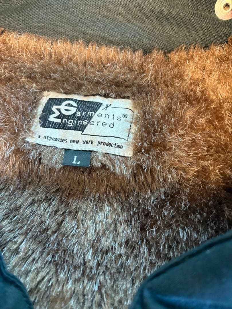 チェック柄コート