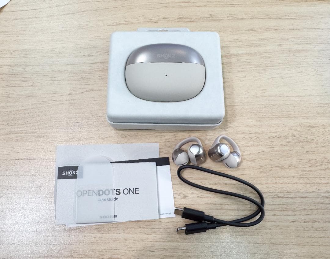 【美品】SHOKZ OPENDOTS ONE グレー イヤーカフ型Dolby対応