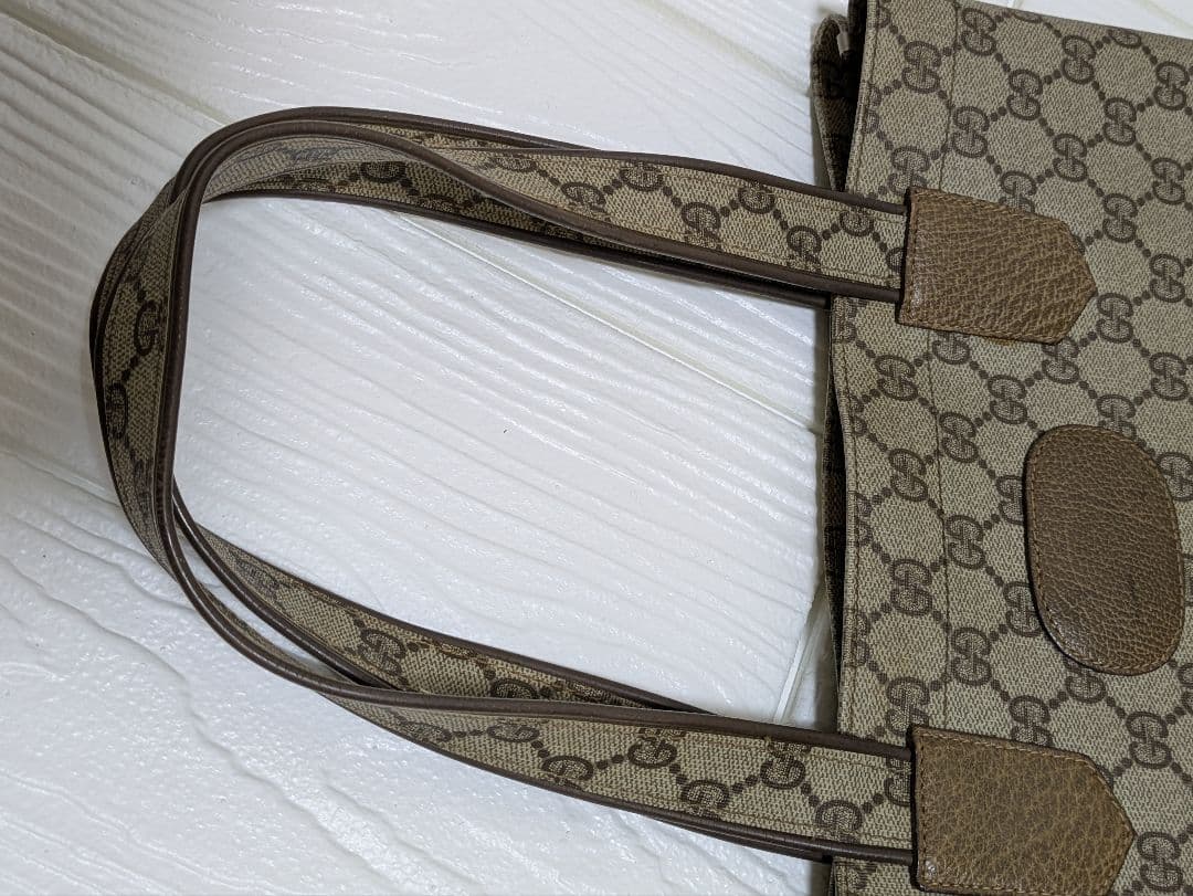 GG柄トートバッグ ブラウン系