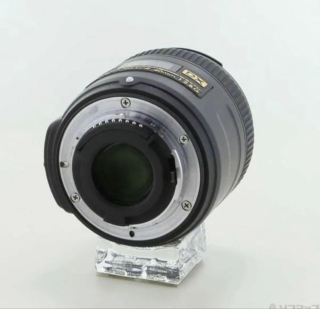 レンズフ-ド付き、Nikon AF-S DX Micro 40mm F2.8G