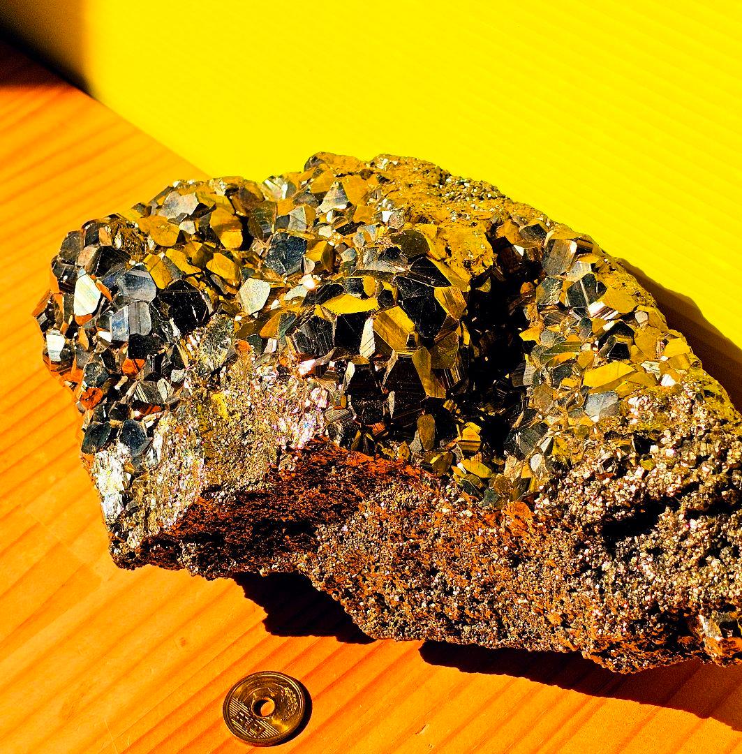 4.8kg以上あり‼️金運‼️パイライト原石