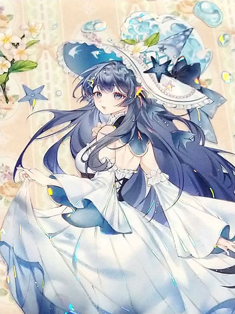 J1000＃织海伴我(贝壳光)Wines切り売り海外人物マステ女の子