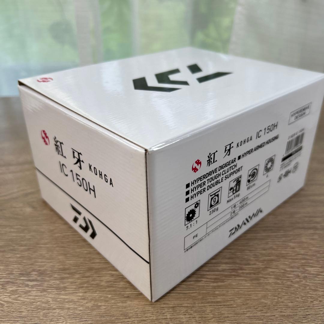 美品 DAIWA ダイワ 21紅牙 IC 150H 早い者勝ち