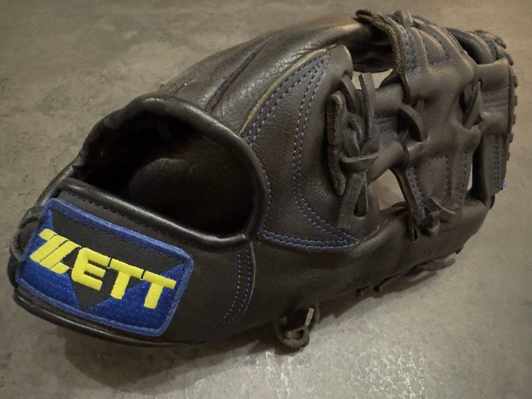 ZETT製 / レザー/キャッチャーミット&グローブセット