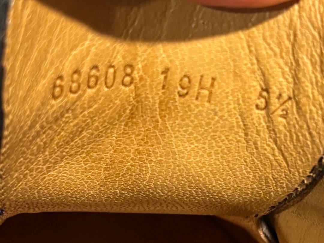 パラブーツ　シャンボード　ブラック　5.5