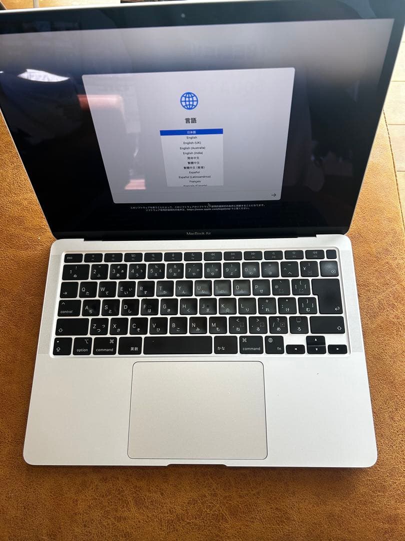 MacBook本体 Apple MacBook Air 2020 M1 8GB/512GB