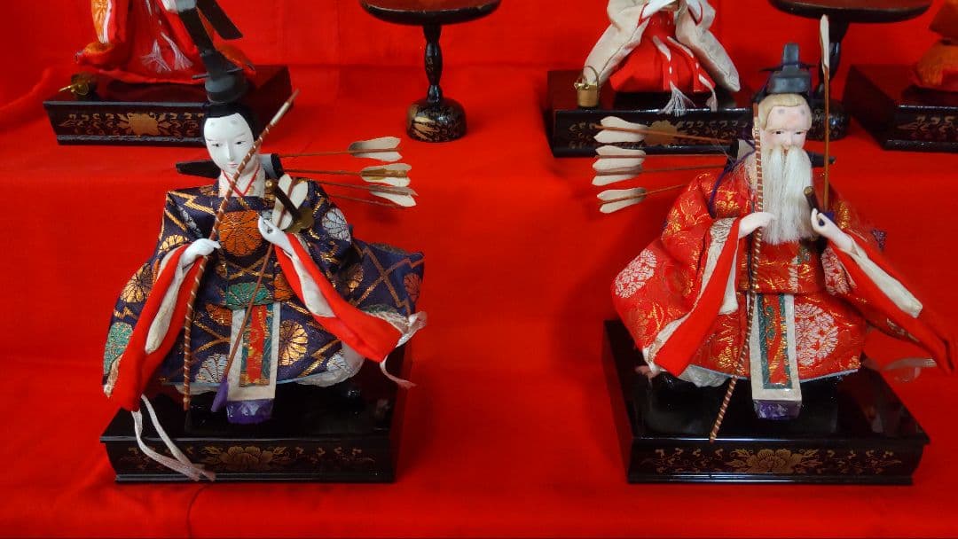 雛人形御殿飾り 昭和30年代