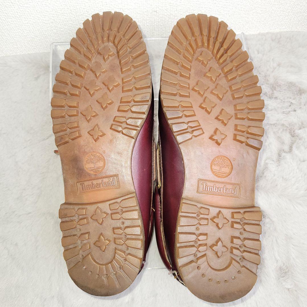 美品✨ Timberland 27.0 デッキシューズ ラバーアウトソール