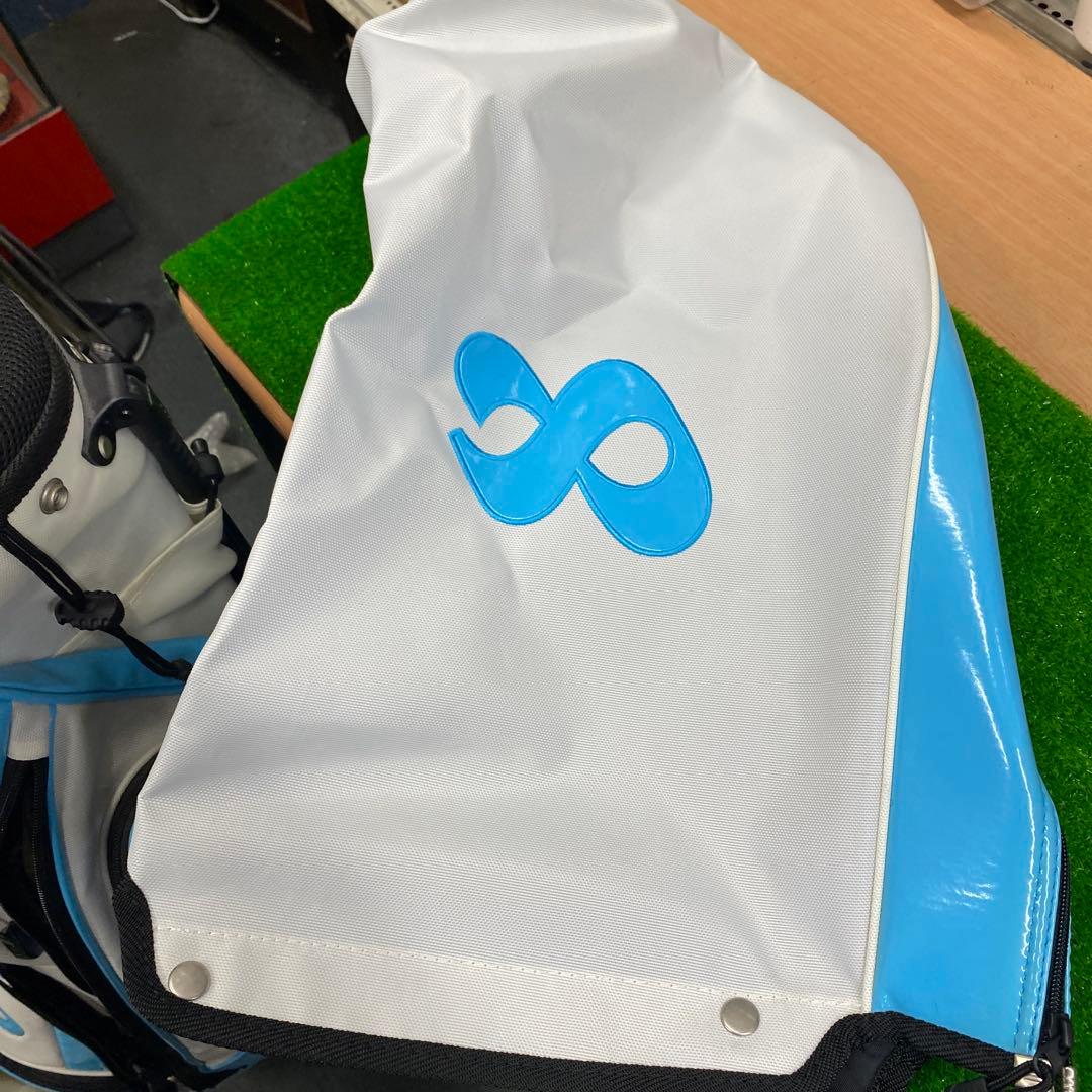 manpukudo　　　　　美品！IOMIC スタンド式キャディーバック￼