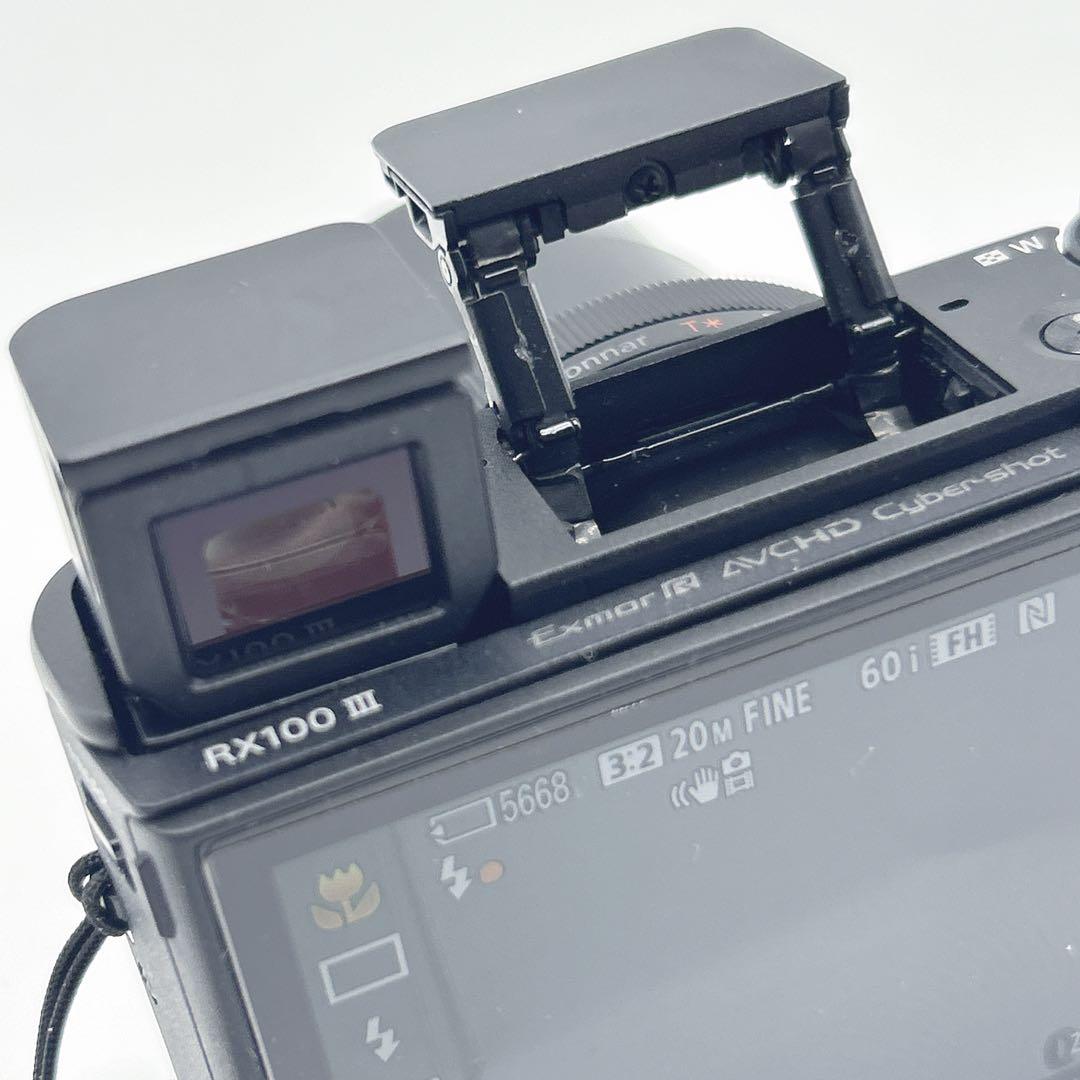 【美品】SONY Cyber-shot RX100 III 液晶保護フィルムあり