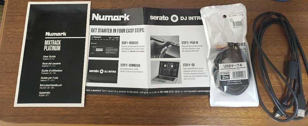 Numark MIXTRACK PLATINUM DJコントローラー　ジャンク