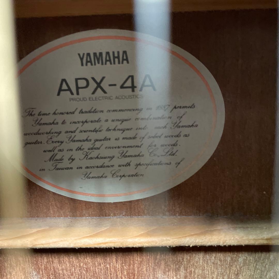 Yamaha APX-4A エレアコ　アコースティックギター