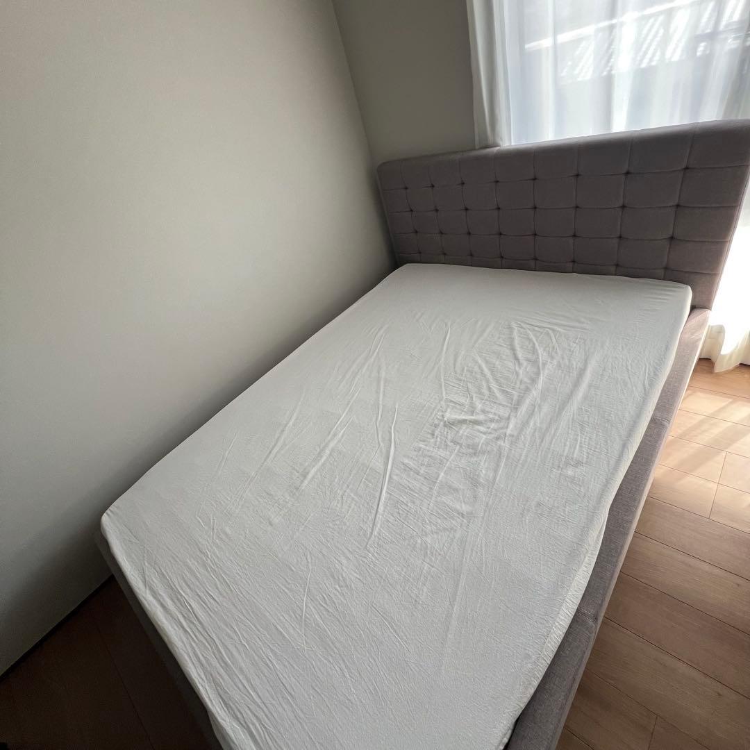 桜屋工業 ファブリックベッドフレーム BH-504-D ダブル