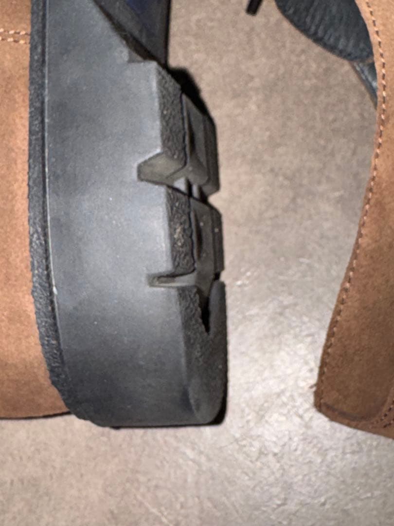 極美品　KLEMANクレマン　スエード　ダークブラウン　サイズ41 使用感極少