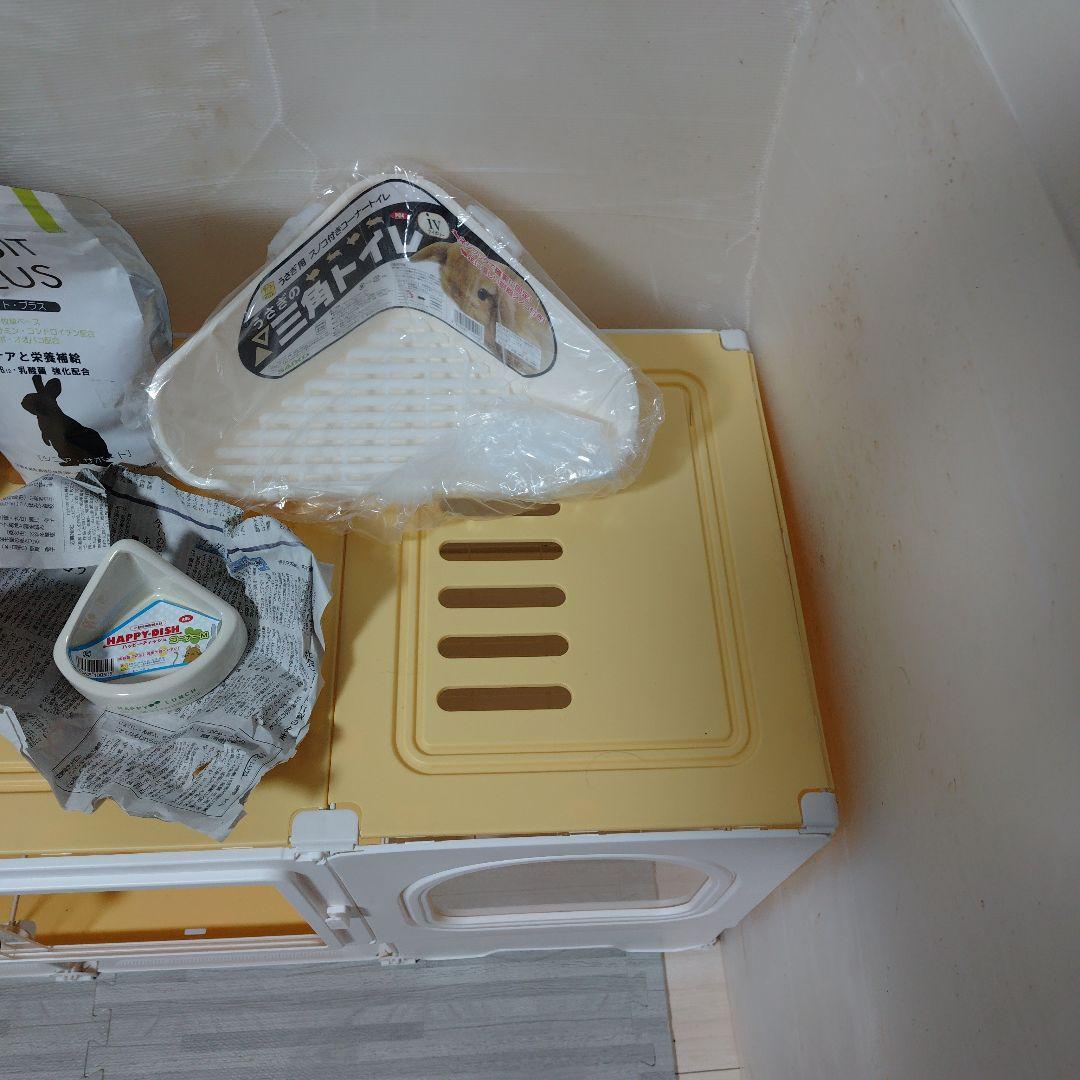 うさぎ中型プラスチックケージ★その他セット★