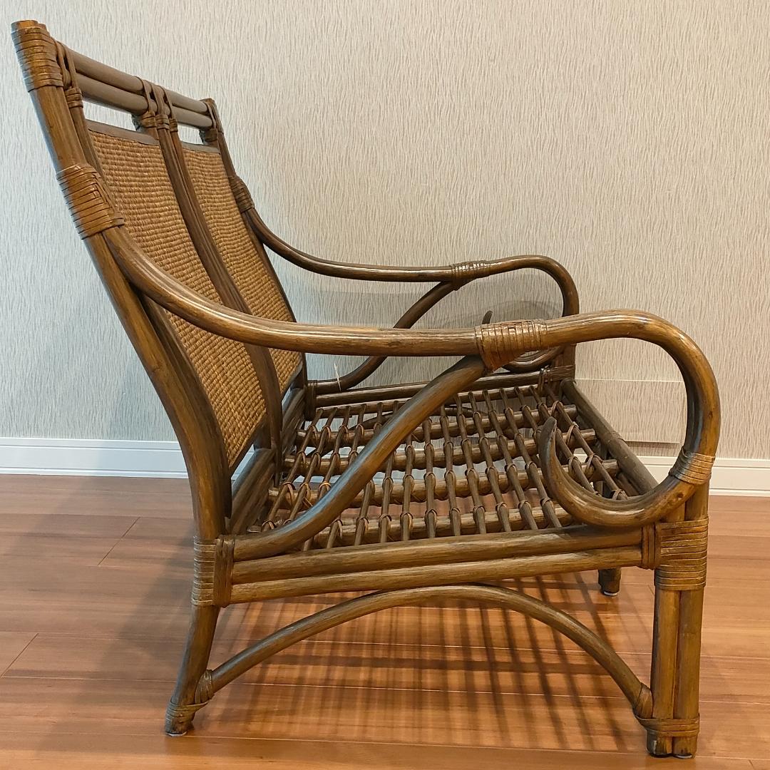 美品　KOSUGA　MEHITABEL　コスガ　アジアン家具　2人掛けソファ