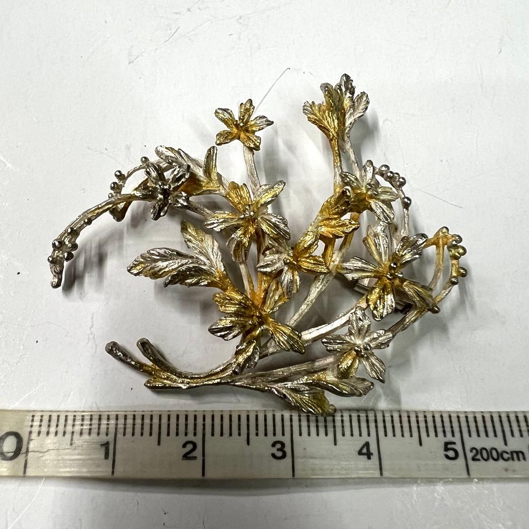 岩倉康二 シルバー silver ブローチ ペンダント 康二刻印