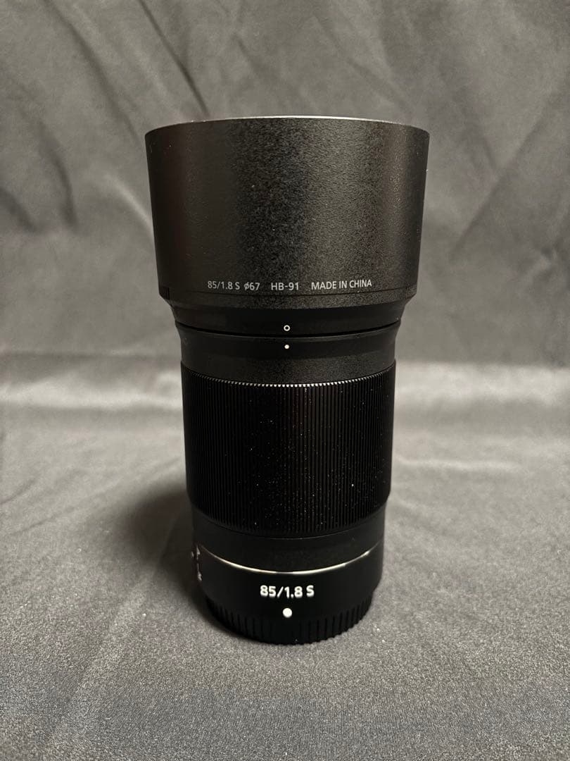 Nikon Zマウント 85㎜ f1.8 単焦点レンズ