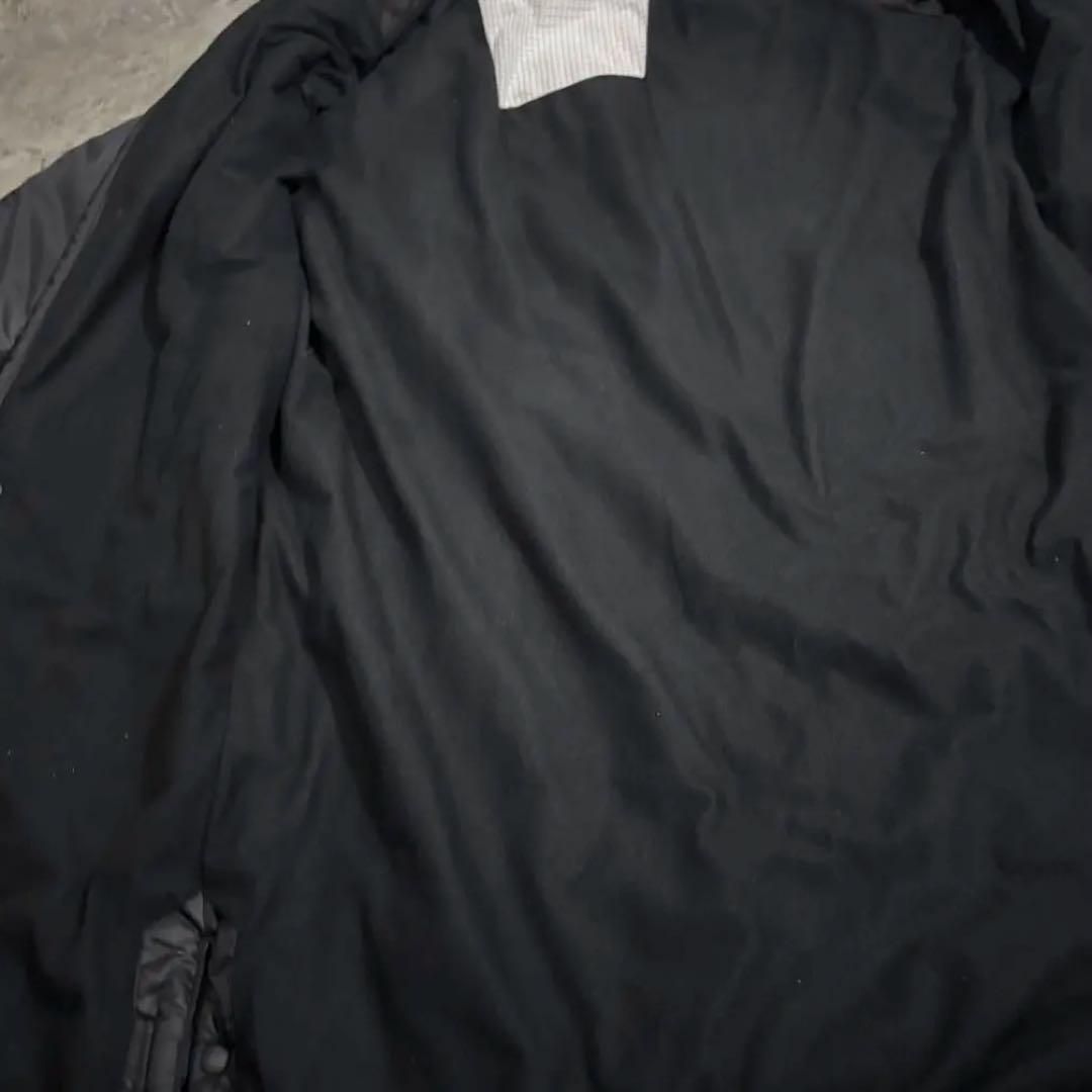 美品OAKLEY オークリー ベンチコート XL ロングコート フード付 ロゴ