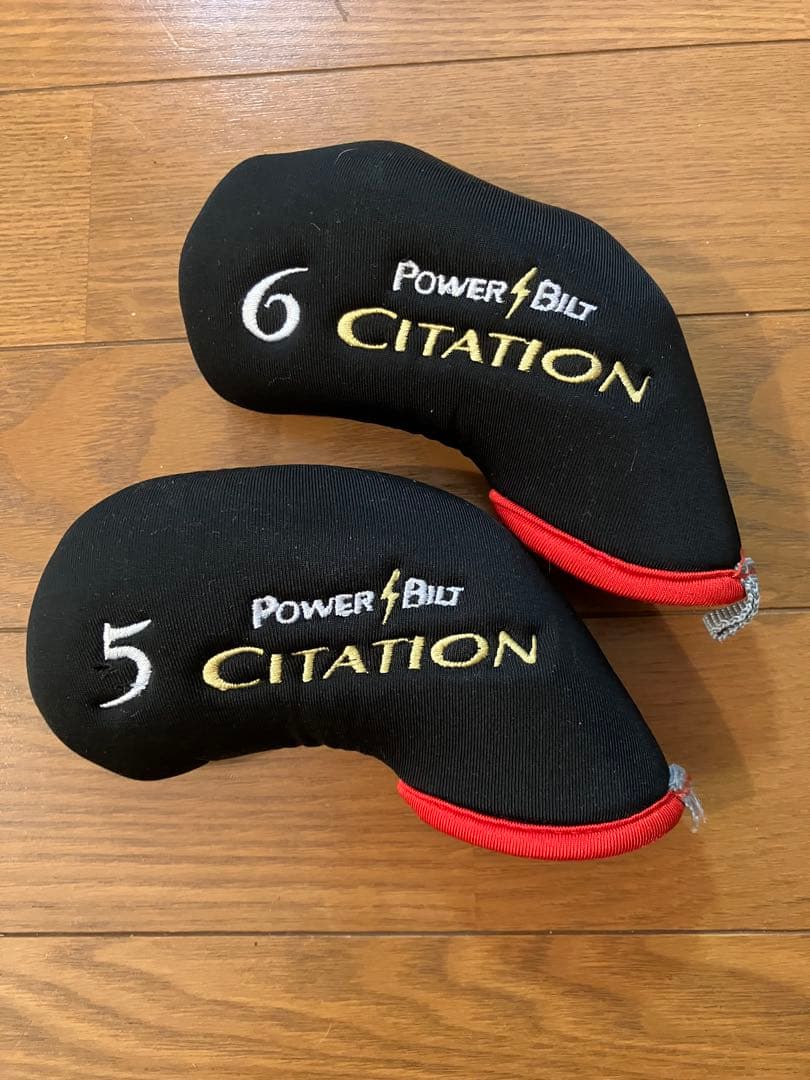 POWER BILT CITATION V1 アイアン　2本セット　カバー付