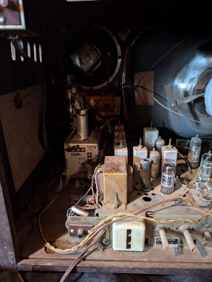 victor ビクター ブラウン管テレビ 14t-200 昭和レトロ ジャンク品