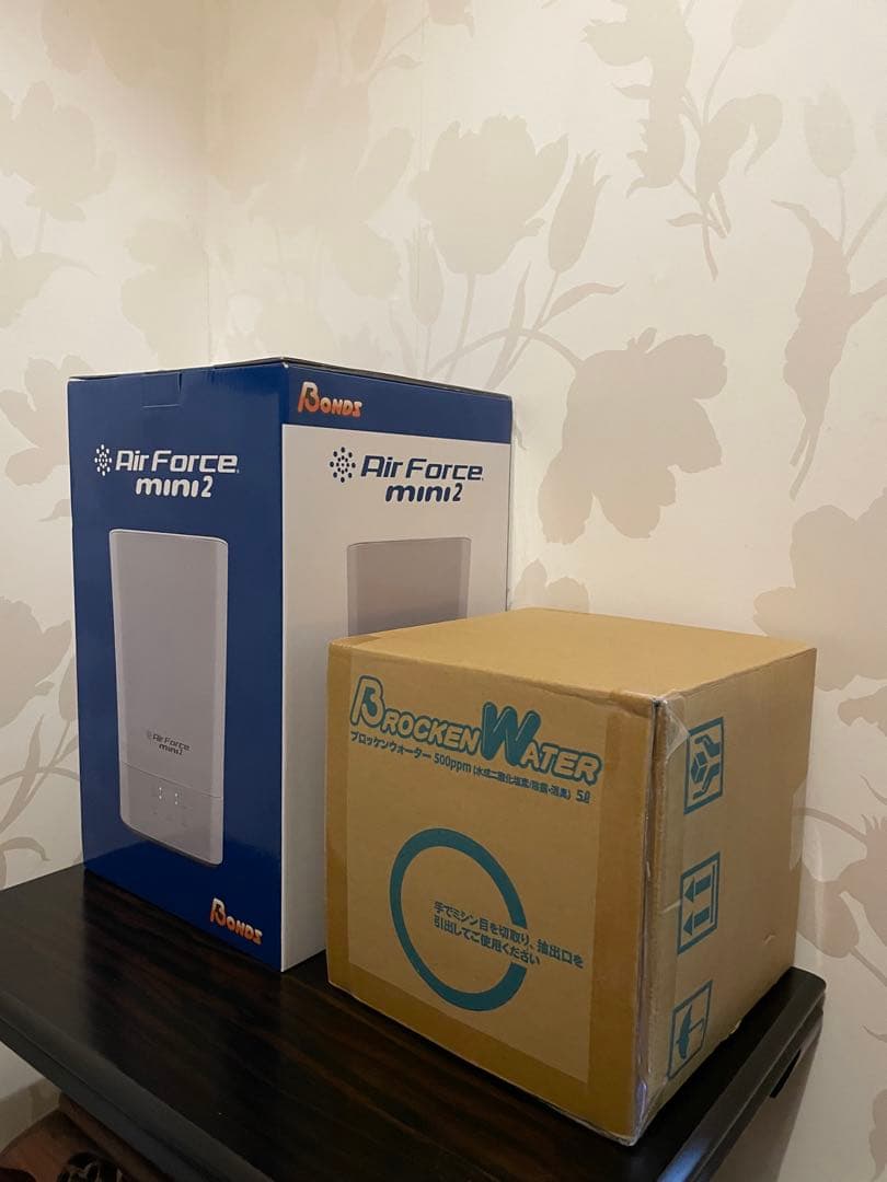 新品　Air Force mini2 空気清浄機　卓上加湿器　消臭 感染予防