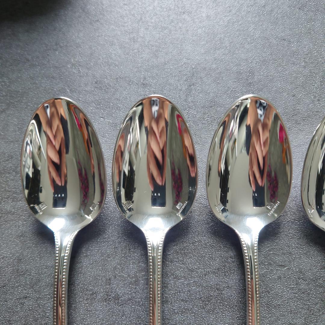 美品 クリストフル パール コーヒースプーン 6点