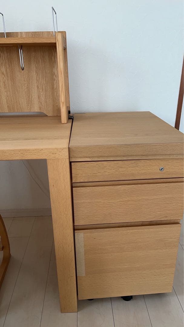 【美品】カリモク家具ボナシェルタ学習机セット