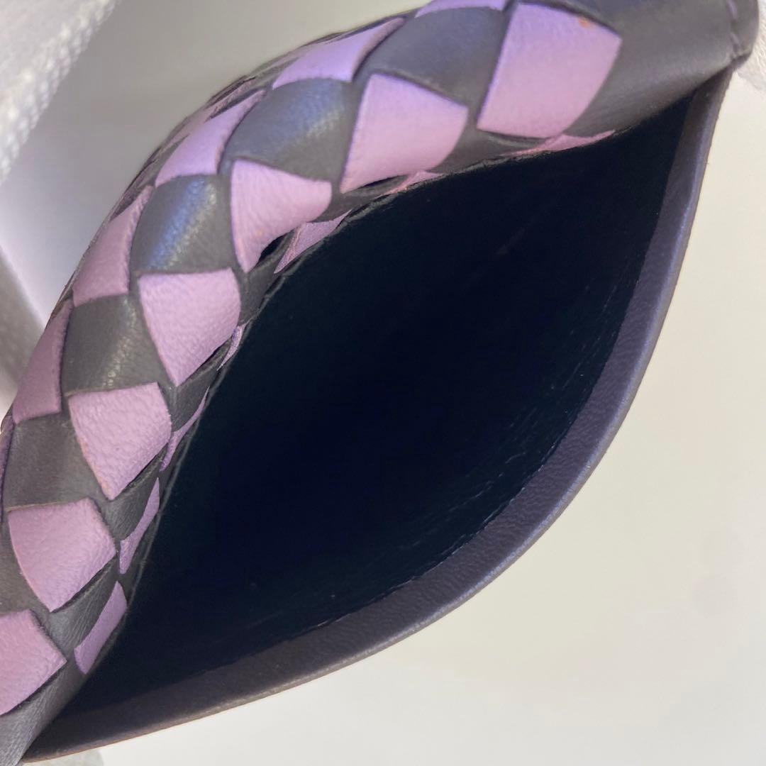 【BOTTEGA VENETA】ボッテガ ヴェネタ イントレチャート 名刺入れ