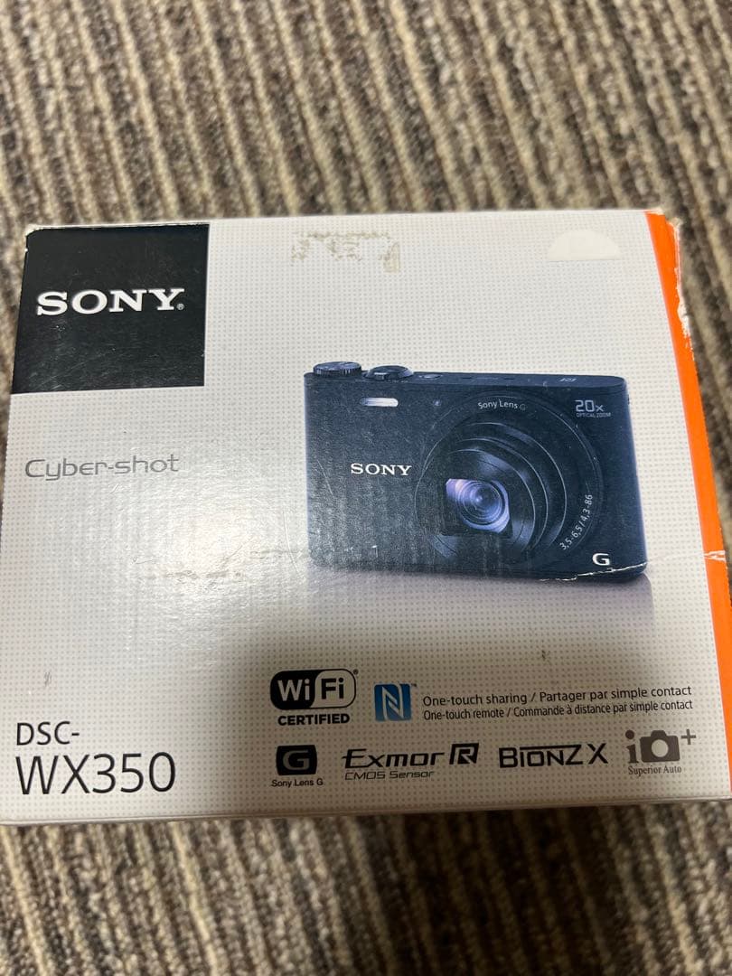海外用極美品 SONY Cyber−Shot DSC-WX350 動作確認済
