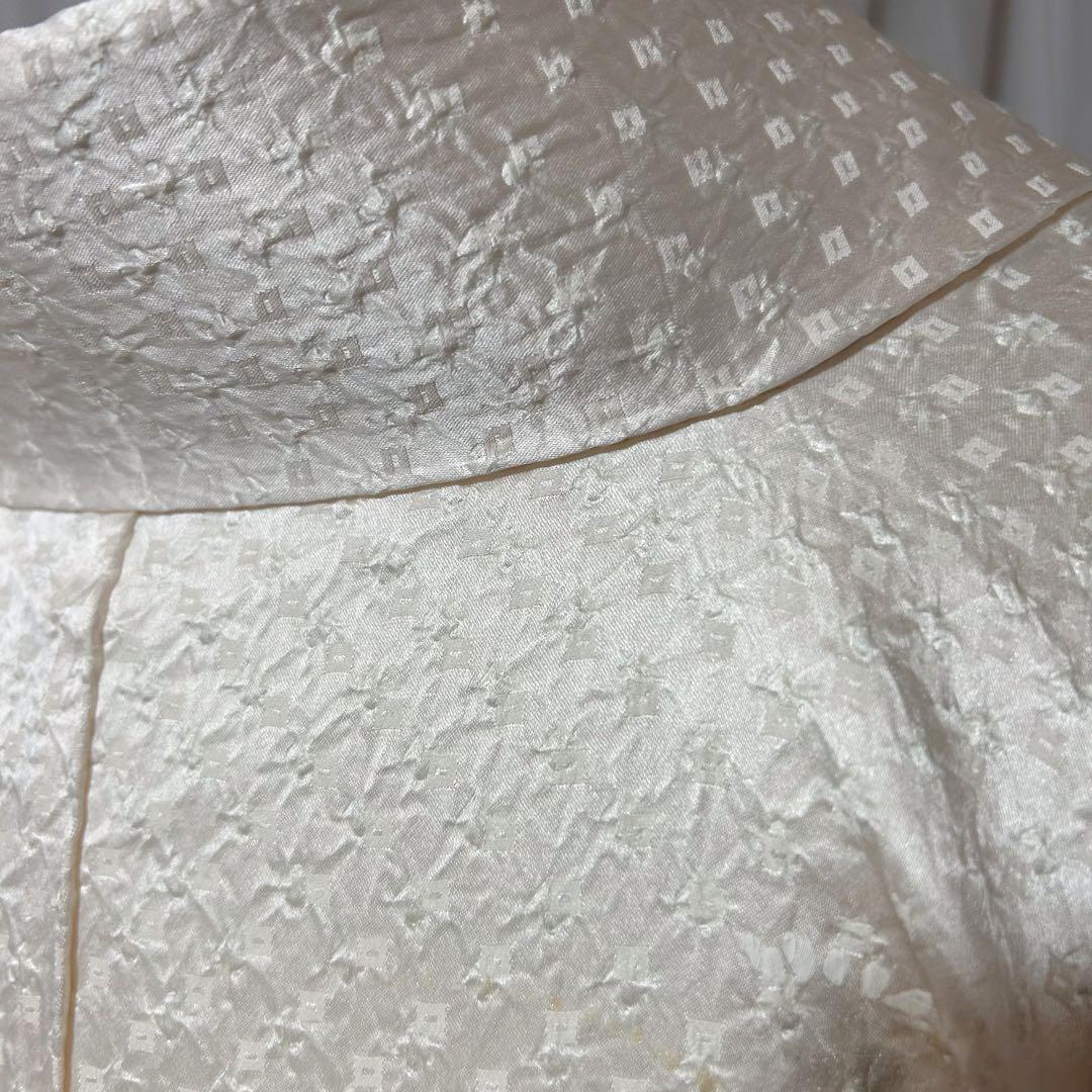 未使用近い　美品　袷　正絹　総絞り　螺鈿風　友禅　訪問着　フルセット