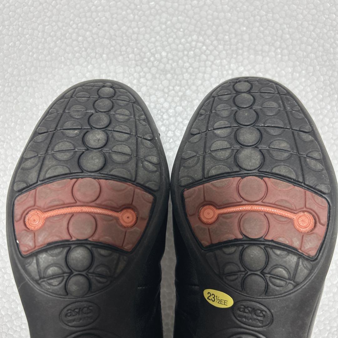 GIRO アシックス フラットシューズ レザー エナメル