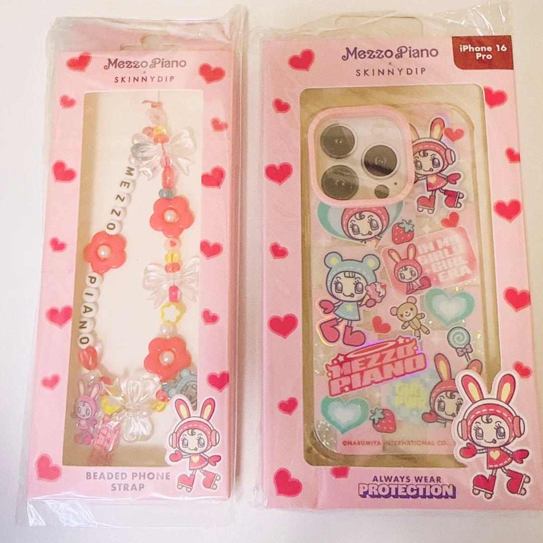 SKINNYDIP メゾピアノ ジュニア ステッカー ナルミヤキャラクターズ