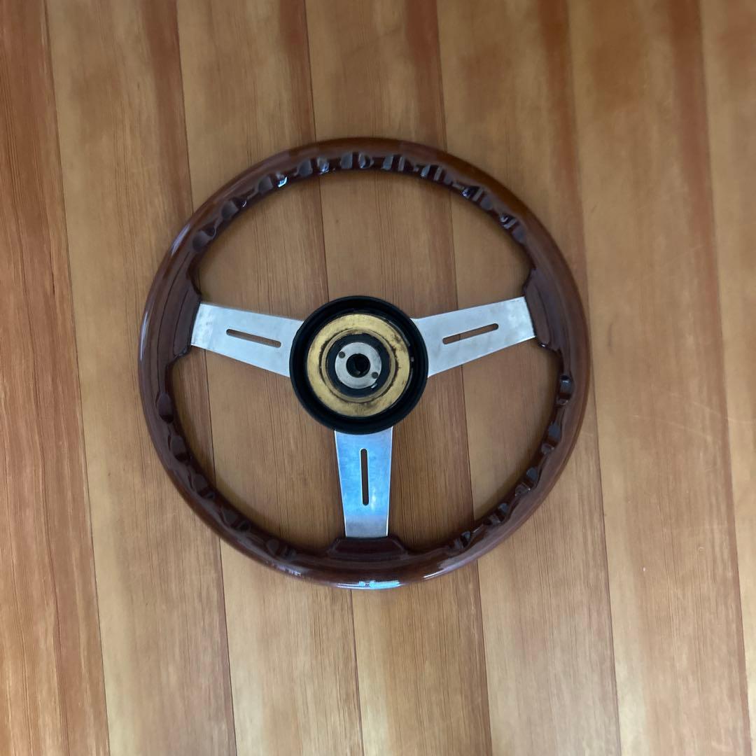 ナルディ　NARDI ウッド調ステアリング　ハンドル　14インチ